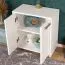 Armadietto bianco "Cerri" 05 | Design moderno | 60 x 56 x 30 cm | Ampio spazio | Alta qualità