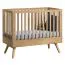 Lettino per bambini Skady 10 | Rovere naturale | Superficie 70 x 140 cm | Design moderno e funzionale