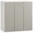 Madia Bellaco 31 bianco e grigio | Design moderno | 92 x 90 x 47 cm | Ante soft close