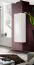 Pensile da parete Raudberg 22 bianco | 126 x 40 x 29 cm | Apertura push-to-open | Design moderno salvaspazio