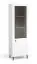 Soggiorno 4 pezzi Q Barbe | Bianco opaco/Rovere | Bordi ABS | Maniglie nere | Design moderno salvaspazio