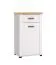 Scarpiera Banat 21 | Rovere Artisan e Bianco Opaco | 1 Cassetto, 3 Scomparti | 105 x 60,5 x 41 cm