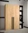 Scaffale spazioso nero opaco Tödi 03 | 184 x 30 x 42 cm | 5 scomparti | Design moderno e funzionale