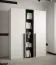 Scaffale spazioso nero opaco Tödi 03 | 184 x 30 x 42 cm | 5 scomparti | Design moderno e funzionale