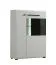 Arredo soggiorno completo Idos | Bianco, grigio rovere, nero | Vetro Parsol | Vetrine, mobile TV, cassettiera, tavolino
