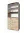 Vetrina Rabaul 26 | Rovere Sonoma | 200 x 94 x 40 cm | Design moderno e spazioso