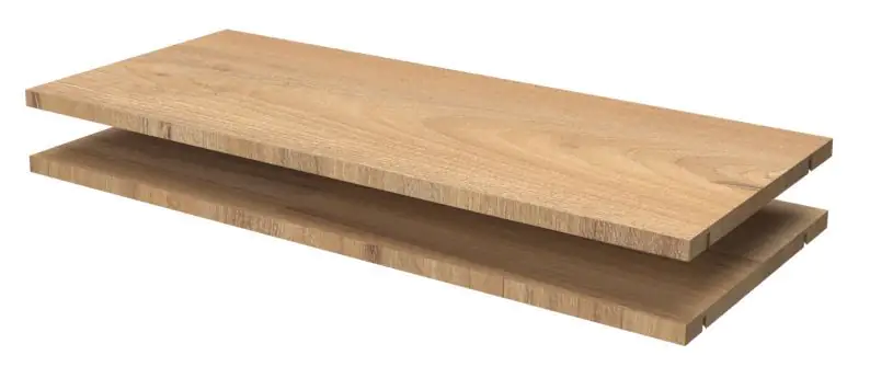 Ripiano in legno per Armadi della serie Lotofaga, Set 2 pz - 56 x 32 cm  (l x p)