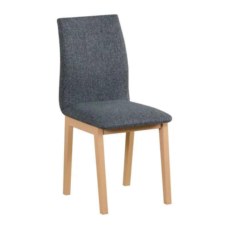 Poltrona da pranzo Pärnu | Design classico | Seduta 47 cm | Imbottitura T-25 | Faggio massiccio effetto rovere