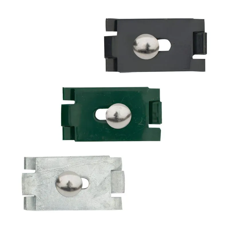 Connettore per pannello di recinzione, piatto