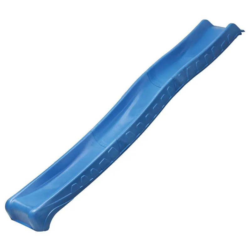Scivolo blu con attacco per l'acqua | Lunghezza 2,87 m | Design smontabile e pratico