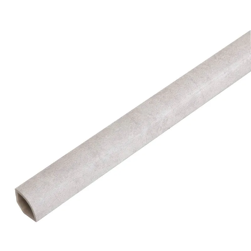 Profilo angolare tondo 2400 x 28 x 15 mm - Modello: BACH Effetto piastrelle