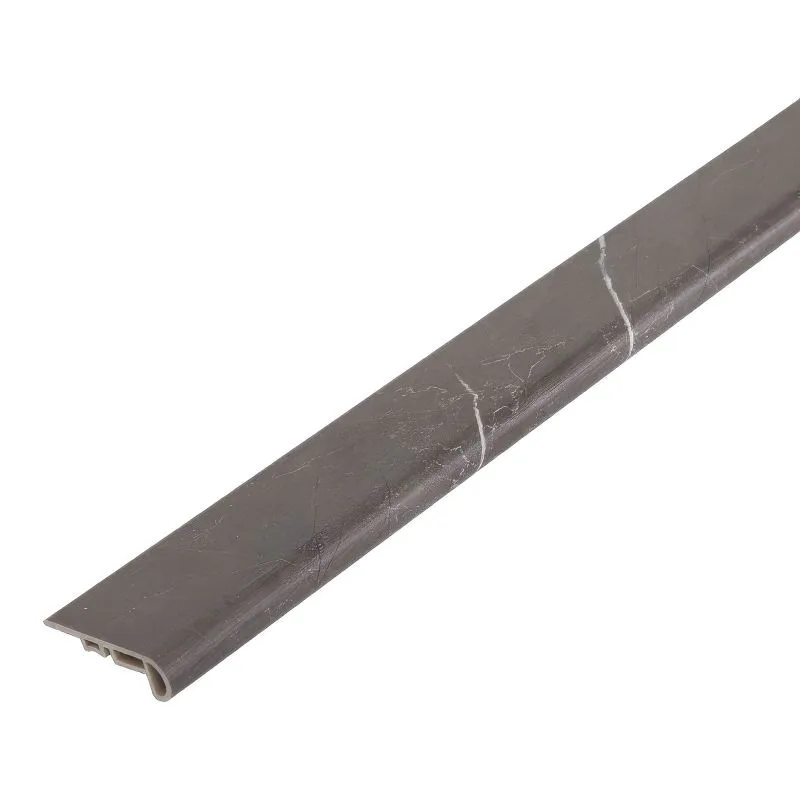 Rivestimento per gradini vinilico autoposante, 2400 x 55 x 18 mm - Modello: WAGNER Effetto piastrelle