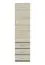Armadio Pamulang 15 | Rovere Sonoma | 200 x 52 x 40 cm | Design moderno e capiente