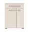Scarpiera Neiafu 106 cashmere | 2 ante, 1 cassetto | Piedini regolabili | Sistema Soft-Close