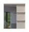 Specchio Neiafu 109 | Cashmere | 89 x 76 x 17 cm | 2 ripiani | Illuminazione LED inclusa