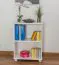 Scaffale in pino massello laccato bianco Junco 53C | 83x60x42 cm | Design moderno e robusto