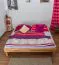 Letto futon in faggio massello oliato 180 x 200 cm | Design moderno | Alta stabilità | Lavorazione artigianale