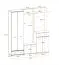 Elegante armadio Bratteli 05, colore: rovere Sonoma - Dimensioni: 203 x 180 x 32 cm (A x L x P), con ampio spazio di archiviazione