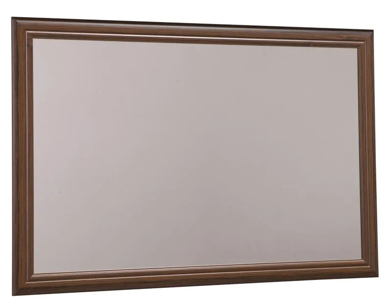 Specchio da parete Sentis 16 | Marrone scuro | 84 x 126 x 6 cm | Design rustico