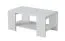 Tavolino da soggiorno Lazarevac 02 | Bianco | 1 ripiano | Bordi in ABS | 41,5 x 90,5 x 50,5 cm