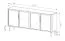 Madia Chaabane 02 | Rovere Dunin/Nero | 4 Ante Vetro Marrone | LED | 82,5x181x39 cm | Metallo