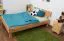 Letto futon in faggio massello oliato | Design moderno | 140 x 200 cm | Wooden Nature 03