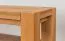Panca in faggio massello "Wooden Nature" 133 | 160 x 33 cm | Design moderno | Colore naturale
