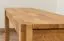 Panca "Wooden Nature" 134 in rovere massello | 120 x 33 cm | Design moderno | Made in artigianato