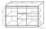 Cassettiera Popondetta 16 | Rovere Sonoma | 88 x 140 x 38 cm | Design moderno e robusto
