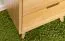 Scrivania Aurornis 68 in rovere massiccio naturale | Design moderno | 75 x 142 x 55 cm