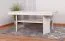 Tavolino "Sentis" 20, color bianco pino - 53 x 120 x 80 cm (h x l x p)
