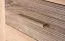 Vetrinetta Mesquite 04 | Rovere Sonoma chiaro e tartufo | 199x54x40 cm | 2 ante, 5 scomparti
