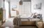 Camera da letto matrimoniale completa 7 pezzi Arbolita | Rovere e bianco | Design moderno | Laccatura soft touch | Letto king size 180x200 cm