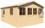 Casetta da giardino "Freital" 03, legno grezzo - 3,5 x 4,7 m, tetto a due falde