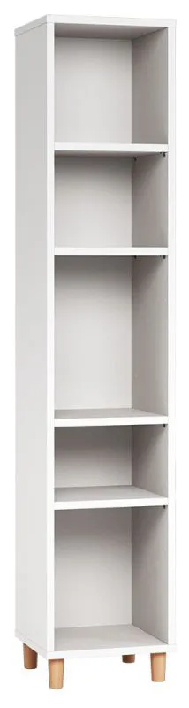 Scaffale Arbolita 49 bianco | 195 x 39 x 38 cm | Design moderno e versatile