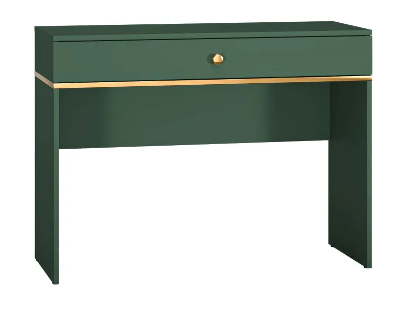 Toeletta Inari 09 verde foresta | 1 cassetto | 79 x 100 x 40 cm | Design elegante e pratico