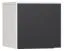 Modulo aggiuntivo "Vacas" per armadio | Nero/Bianco | 45 x 47 x 57 cm | Design moderno
