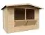 Chiosco in legno - 3,36 x 2,65 m, spessore 17 mm