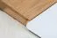 Armadietto per cameretta "Dennis" 05 | Frassino e bianco | 144 x 80 x 40 cm | Design moderno