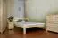 Letto matrimoniale "A3", pino massiccio, naturale, incl. rete a doghe - 160 x 200 cm