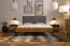 Letto alla francese Kumeu 03 | Rovere massello oliato | 140 x 200 cm | Design elegante