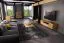 Tavolino Rolleston 07 | Rovere selvatico oliato | 110 x 60 x 48 cm | Gambe in metallo