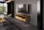 Mobile TV Rolleston 24 in rovere selvatico massiccio oliato - Dimensioni: 57 x 144 x 46 cm (A x L x P)