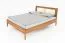 Letto singolo Wellsford 02 | Rovere massello selvatico oliato | 90 x 200 cm | Design elegante