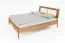 Letto singolo Wellsford 02 | Rovere massello selvatico oliato | 90 x 200 cm | Design elegante