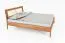 Letto singolo Wellsford 02 | Rovere massello selvatico oliato | 90 x 200 cm | Design elegante