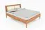 Letto singolo Wellsford 02 | Rovere massello selvatico oliato | 90 x 200 cm | Design elegante