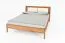 Letto singolo Wellsford 02 | Rovere massello selvatico oliato | 90 x 200 cm | Design elegante