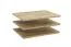 Set 3 ripiani per armadio Zapopan 21 & 28 | Finitura rovere Artisan | 42,6 x 37,8 cm | Eleganza moderna