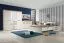Madia Zemun 01 | Rovere grigio e bianco | 3 ante, 3 cassetti, 6 scomparti | 98 x 160 x 36,5 cm